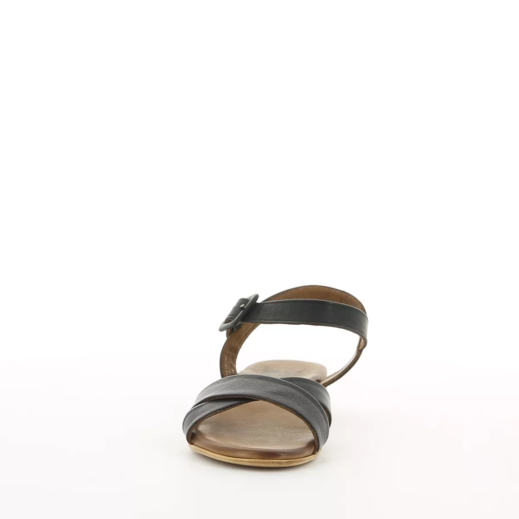 Image (5) de la chaussures Bueno - Sandales et Nu-Pieds Noir en Cuir