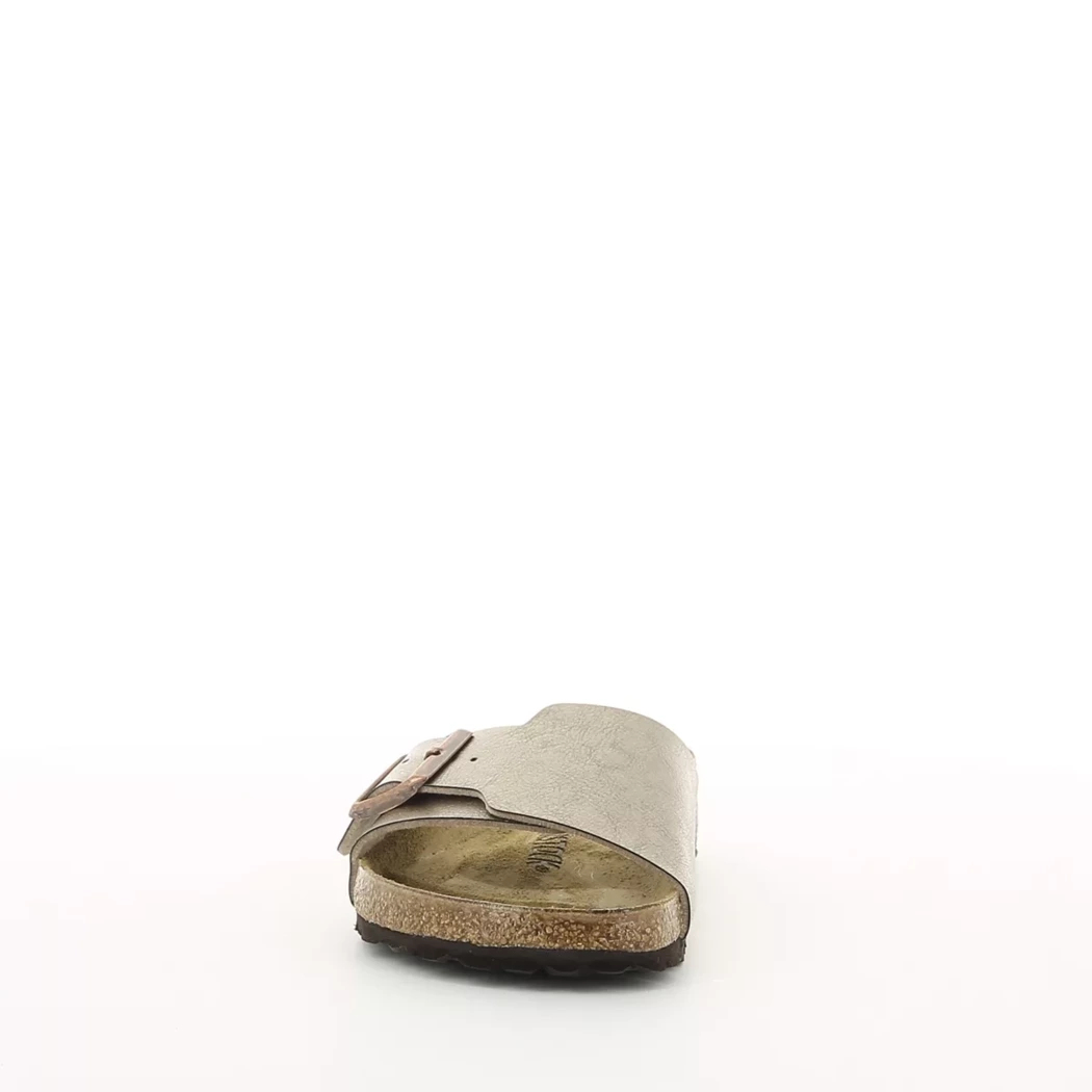 Image (5) de la chaussures Birkenstock - Mules et Sabots Taupe en Cuir synthétique