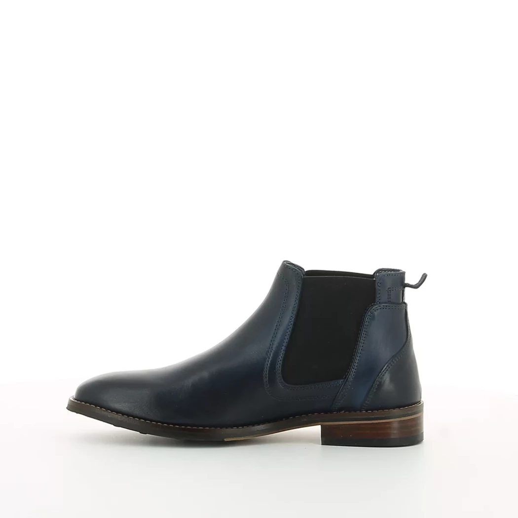 Image (4) de la chaussures Thomas Strenton - Boots Bleu en Cuir Image (4) de la chaussures Thomas Strenton - Boots Bleu en Cuir