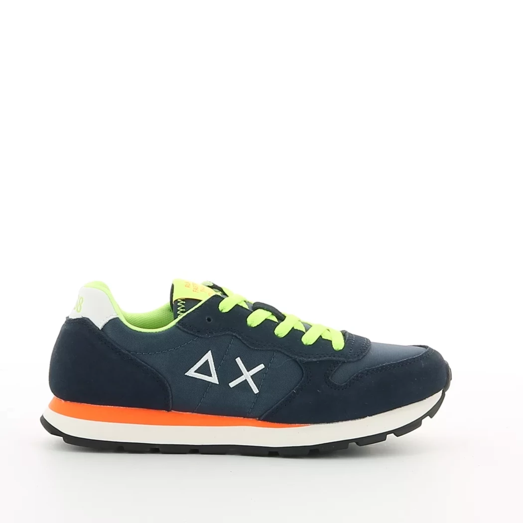 Image (2) de la chaussures Sun68 - Baskets Bleu en Cuir nubuck Image (2) de la chaussures Sun68 - Baskets Bleu en Cuir nubuck