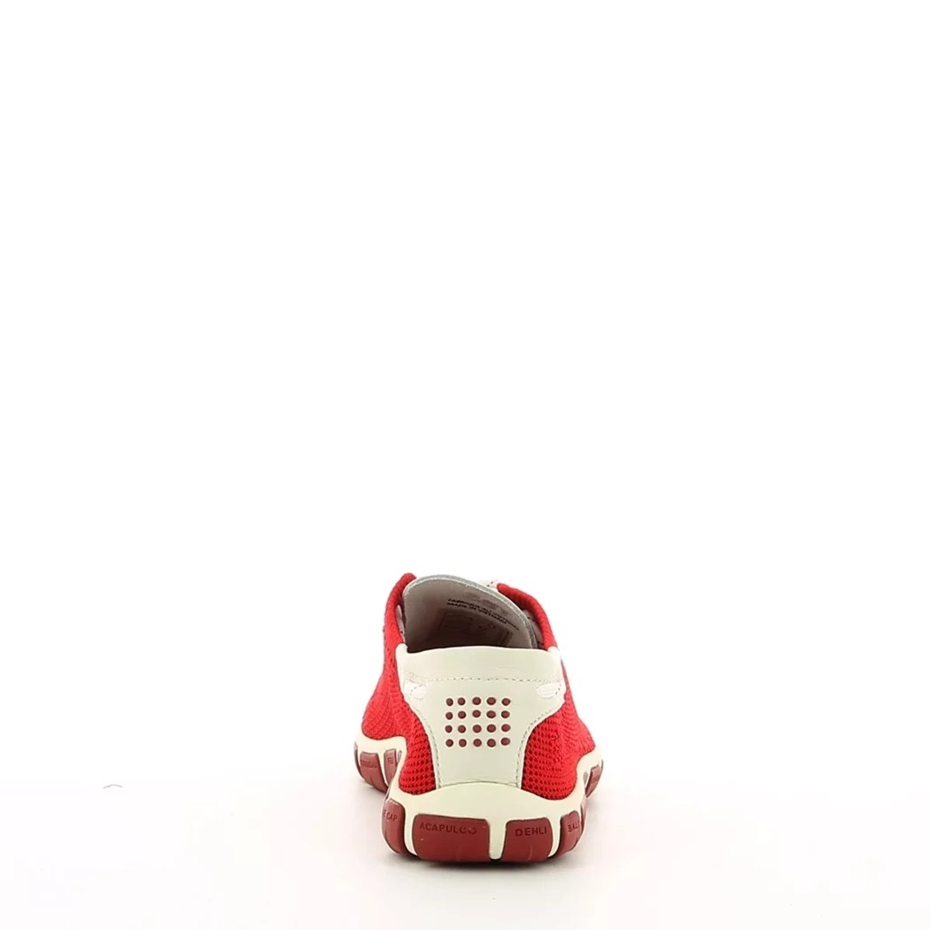 Image (6) de la chaussures Tbs - Baskets Rouge en Textile Image (6) de la chaussures Tbs - Baskets Rouge en Textile