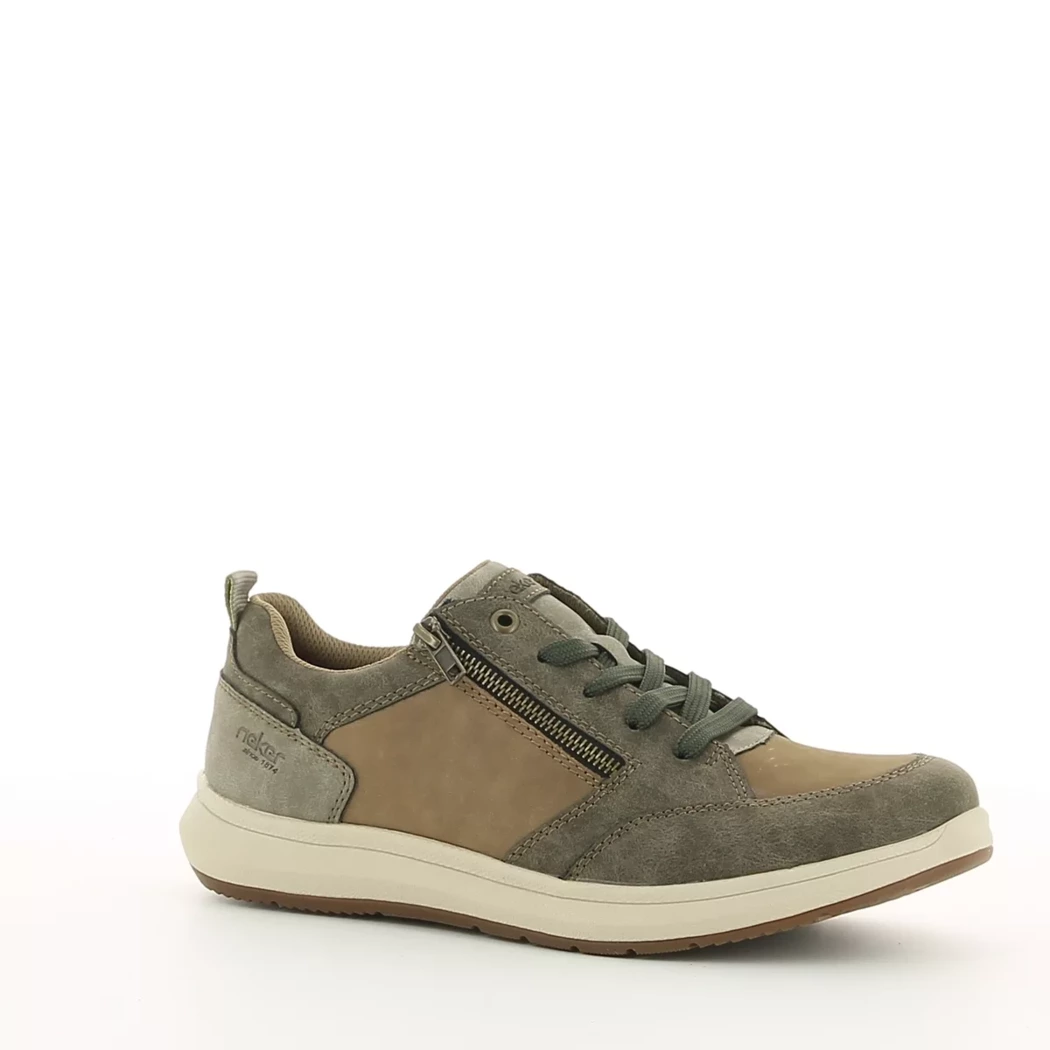Image (1) de la chaussures Rieker - Baskets Taupe en Cuir Image (1) de la chaussures Rieker - Baskets Taupe en Cuir