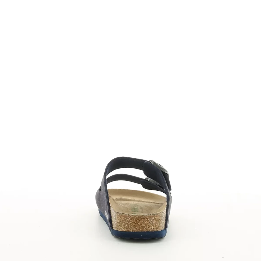 Image (3) de la chaussures Birkenstock - Mules et Sabots Bleu en Cuir synthétique Image (3) de la chaussures Birkenstock - Mules et Sabots Bleu en Cuir synthétique