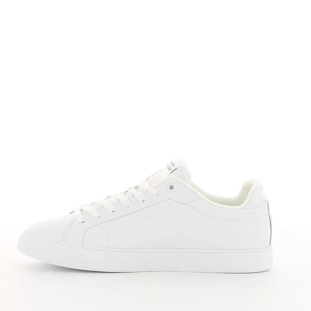 Image (4) de la chaussures Tommy Hilfiger - Baskets Blanc en Cuir Image (4) de la chaussures Tommy Hilfiger - Baskets Blanc en Cuir
