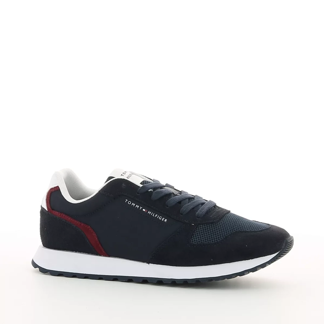 Image (1) de la chaussures Tommy Hilfiger - Baskets Bleu en Cuir nubuck Image (1) de la chaussures Tommy Hilfiger - Baskets Bleu en Cuir nubuck