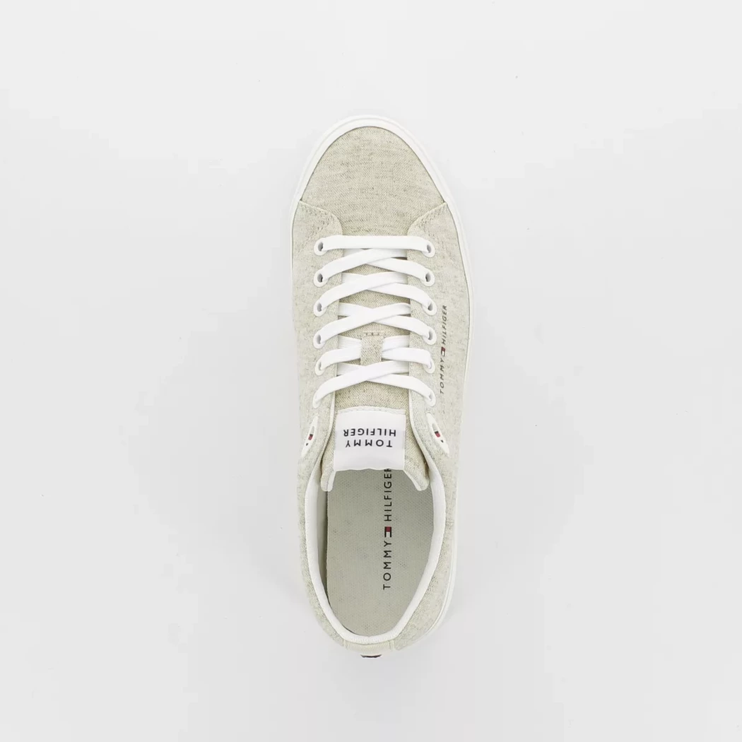 Image (6) de la chaussures Tommy Hilfiger - Baskets Beige en Textile Image (6) de la chaussures Tommy Hilfiger - Baskets Beige en Textile