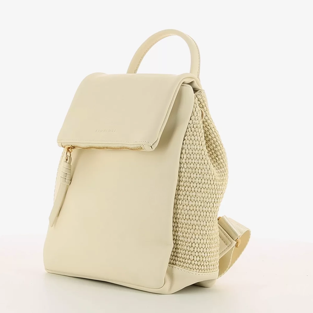 Image (4) de la chaussures Francinel - Sacs à dos Beige en Cuir synthétique