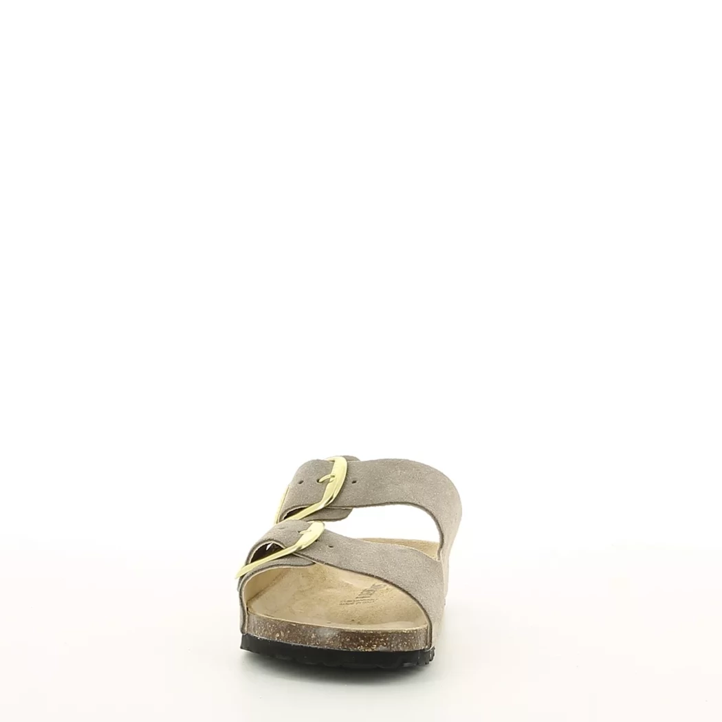 Image (5) de la chaussures Simplement B - Mules et Sabots Taupe en Cuir nubuck Image (5) de la chaussures Simplement B - Mules et Sabots Taupe en Cuir nubuck