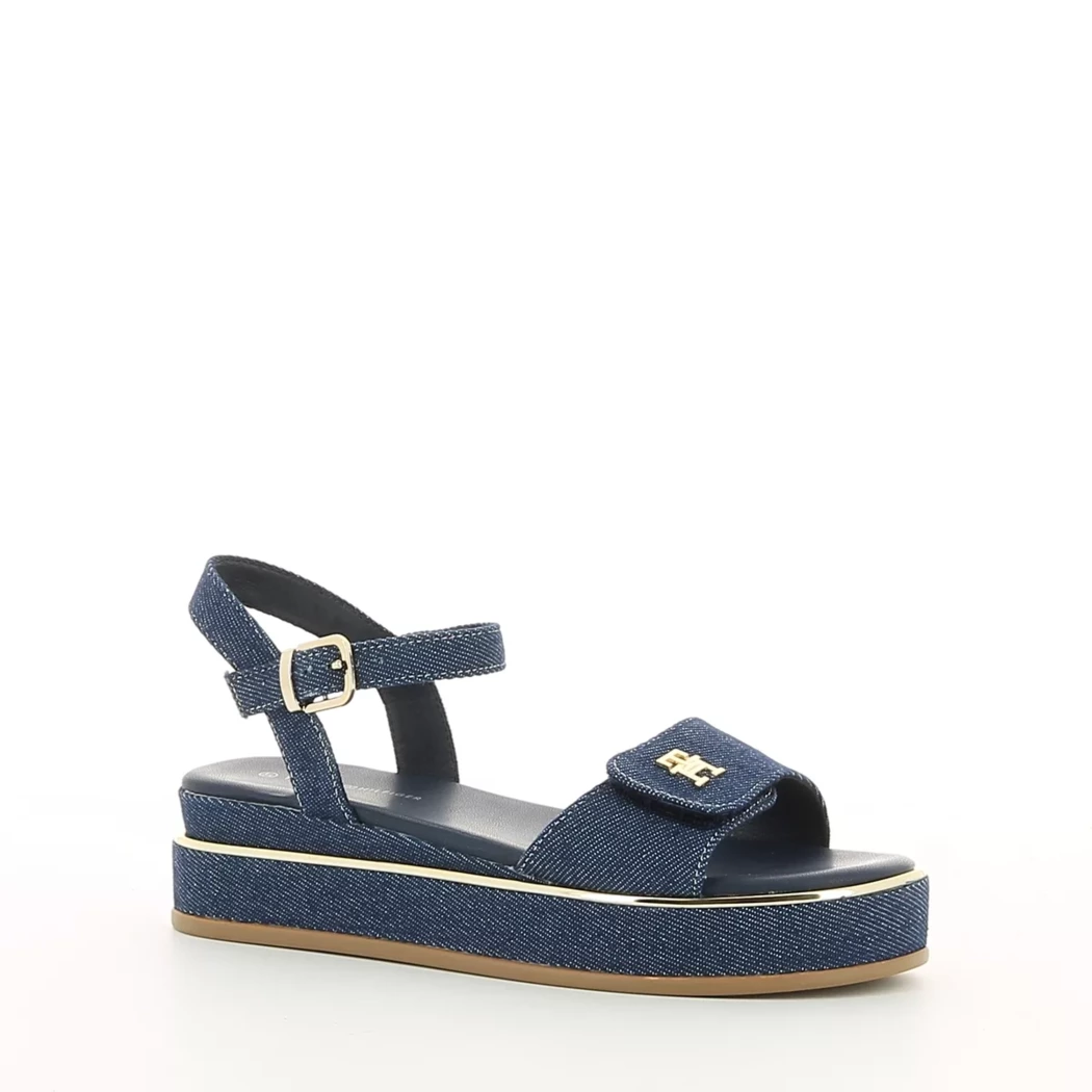 Image (1) de la chaussures Tommy Hilfiger - Sandales et Nu-Pieds Bleu en Textile Image (1) de la chaussures Tommy Hilfiger - Sandales et Nu-Pieds Bleu en Textile