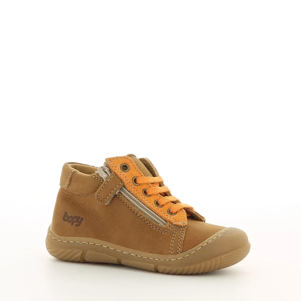 Image (1) de la chaussures Bopy - Bottines Cuir naturel / Cognac en Cuir nubuck Image (1) de la chaussures Bopy - Bottines Cuir naturel / Cognac en Cuir nubuck