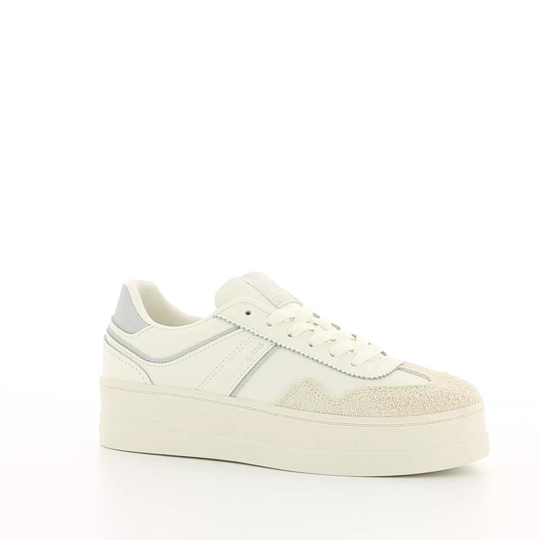 Image (1) de la chaussures Tommy jeans - Baskets Blanc en Cuir Image (1) de la chaussures Tommy jeans - Baskets Blanc en Cuir