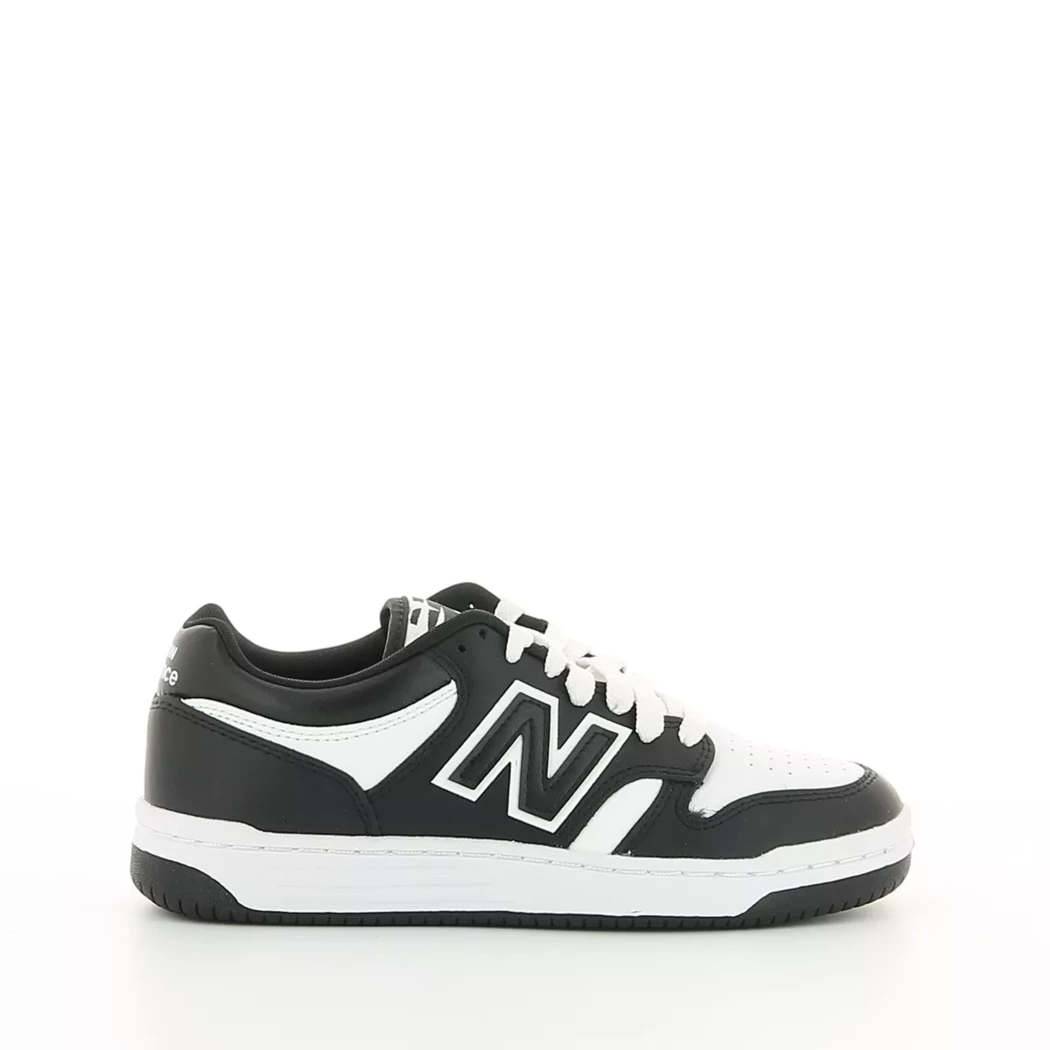 Image (2) de la chaussures New Balance - Baskets Noir en Cuir synthétique