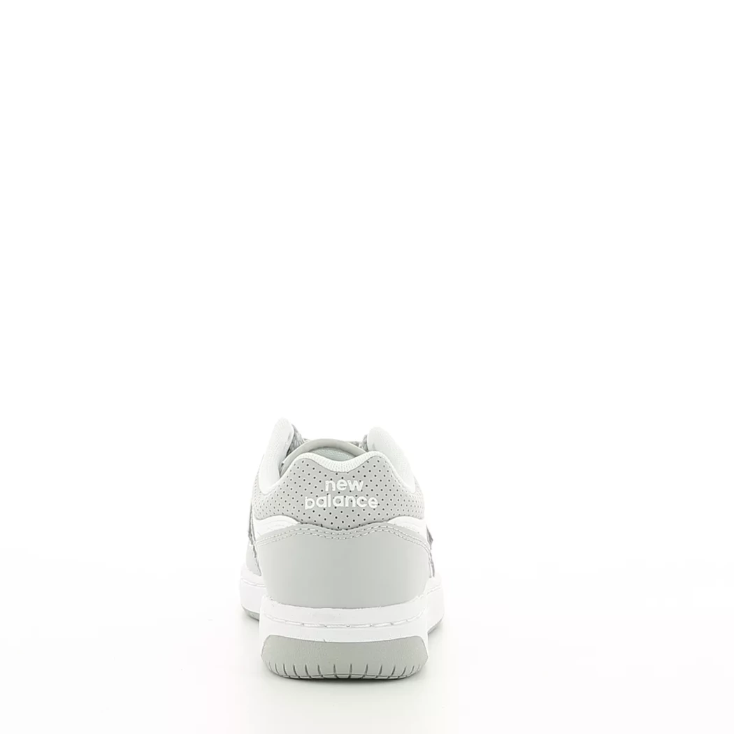 Image (3) de la chaussures New Balance - Baskets Blanc en Cuir synthétique