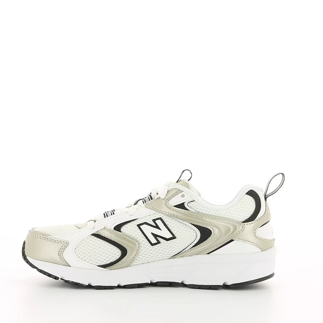 Image (4) de la chaussures New Balance - Baskets Blanc en Textile