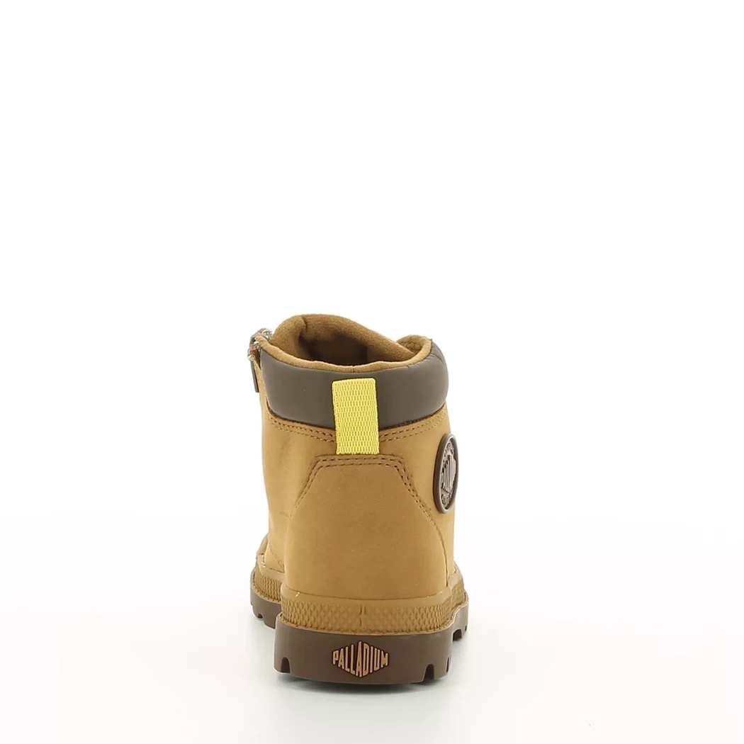 Image (3) de la chaussures Palladium - Bottines Cuir naturel / Cognac en Cuir nubuck
