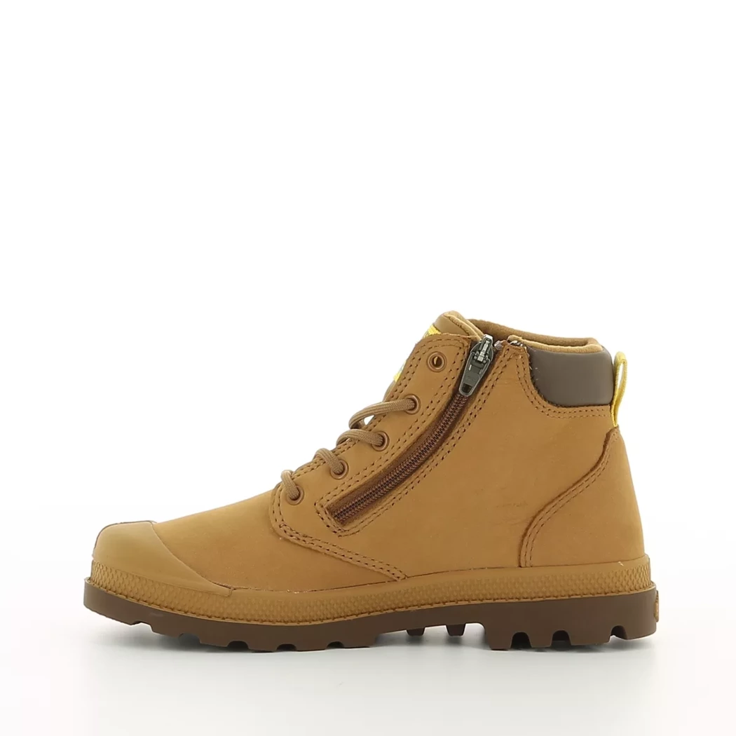 Image (4) de la chaussures Palladium - Bottines Cuir naturel / Cognac en Cuir nubuck