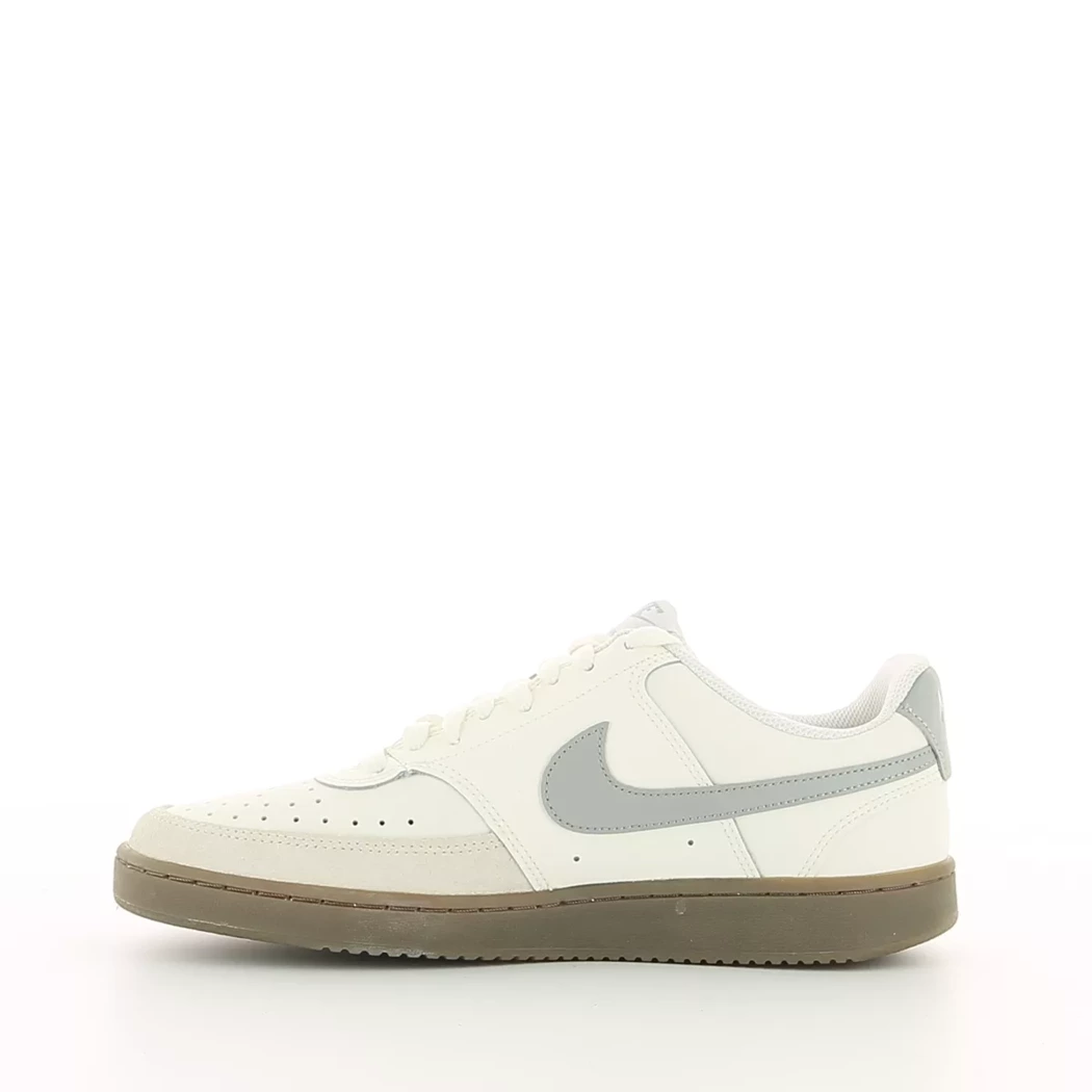 Image (4) de la chaussures Nike - Baskets Blanc en Cuir synthétique