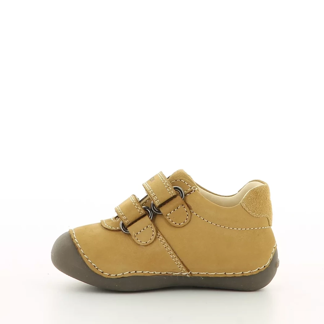 Image (4) de la chaussures Geox - Chaussures à velcro Cuir naturel / Cognac en Cuir nubuck
