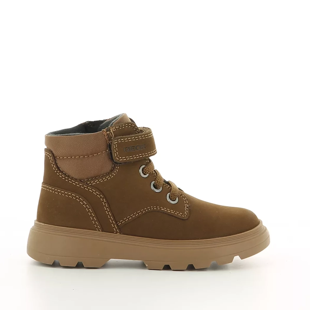 Image (2) de la chaussures Geox - Bottines Cuir naturel / Cognac en Cuir nubuck