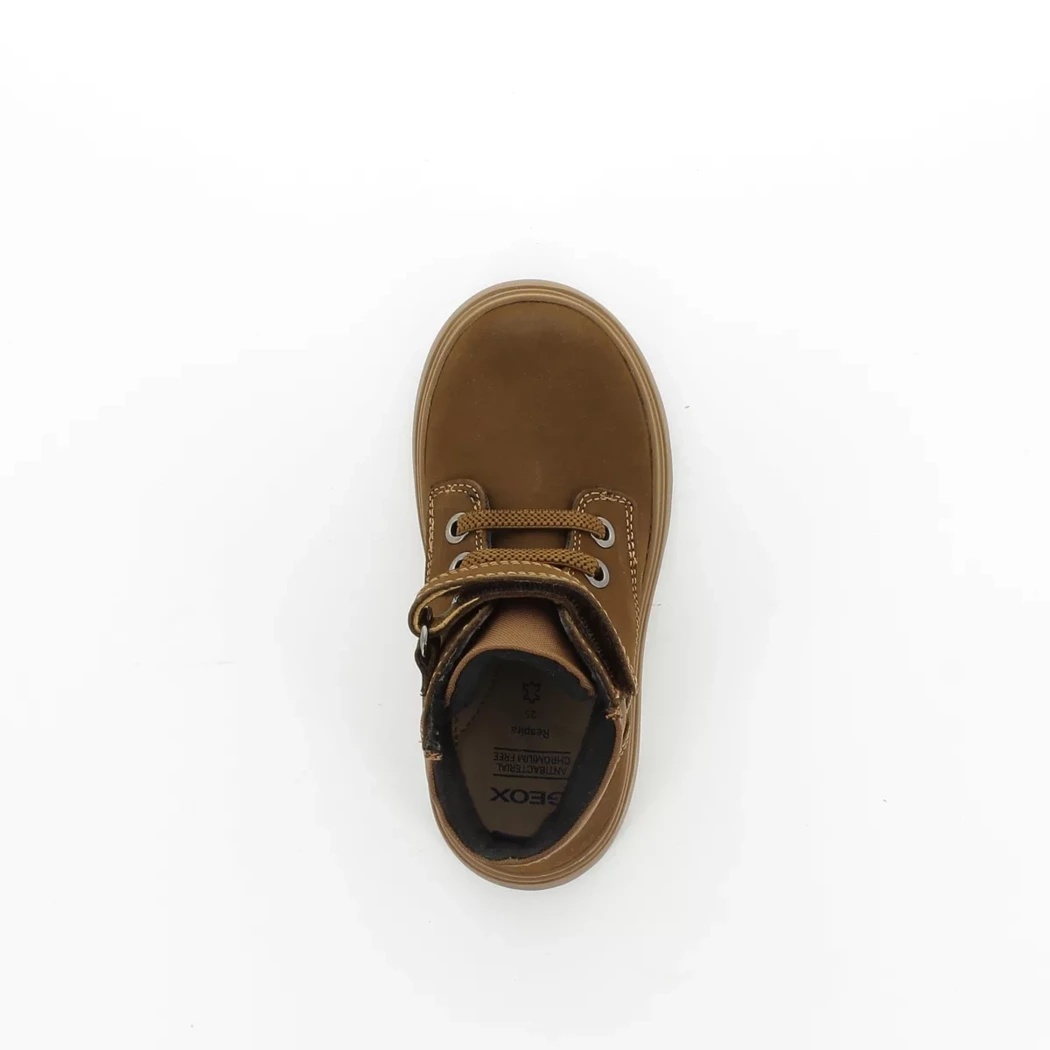 Image (6) de la chaussures Geox - Bottines Cuir naturel / Cognac en Cuir nubuck