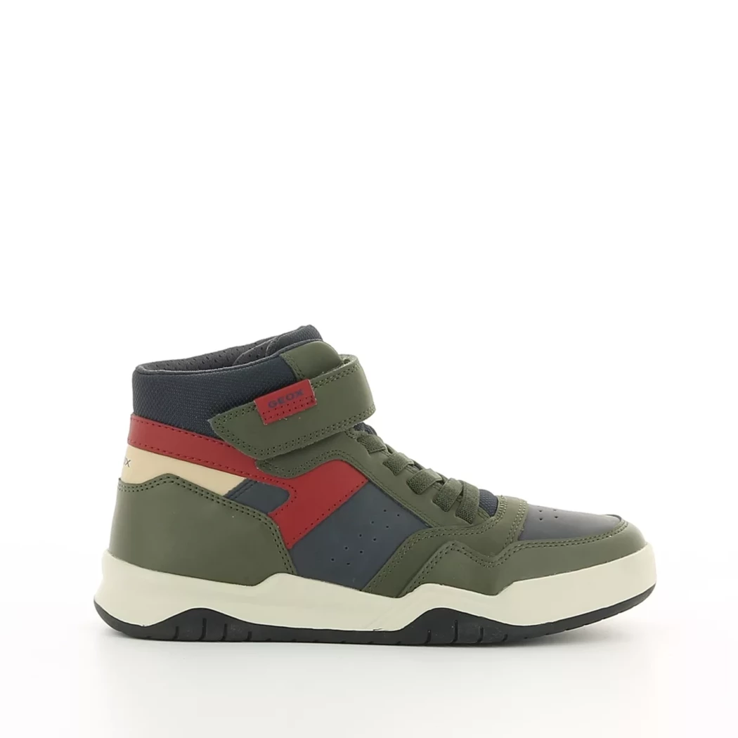 Image (2) de la chaussures Geox - Bottines Vert en Cuir synthétique