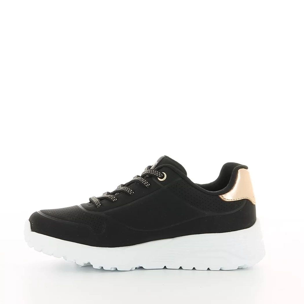 Image (4) de la chaussures Skechers - Baskets Noir en Cuir synthétique