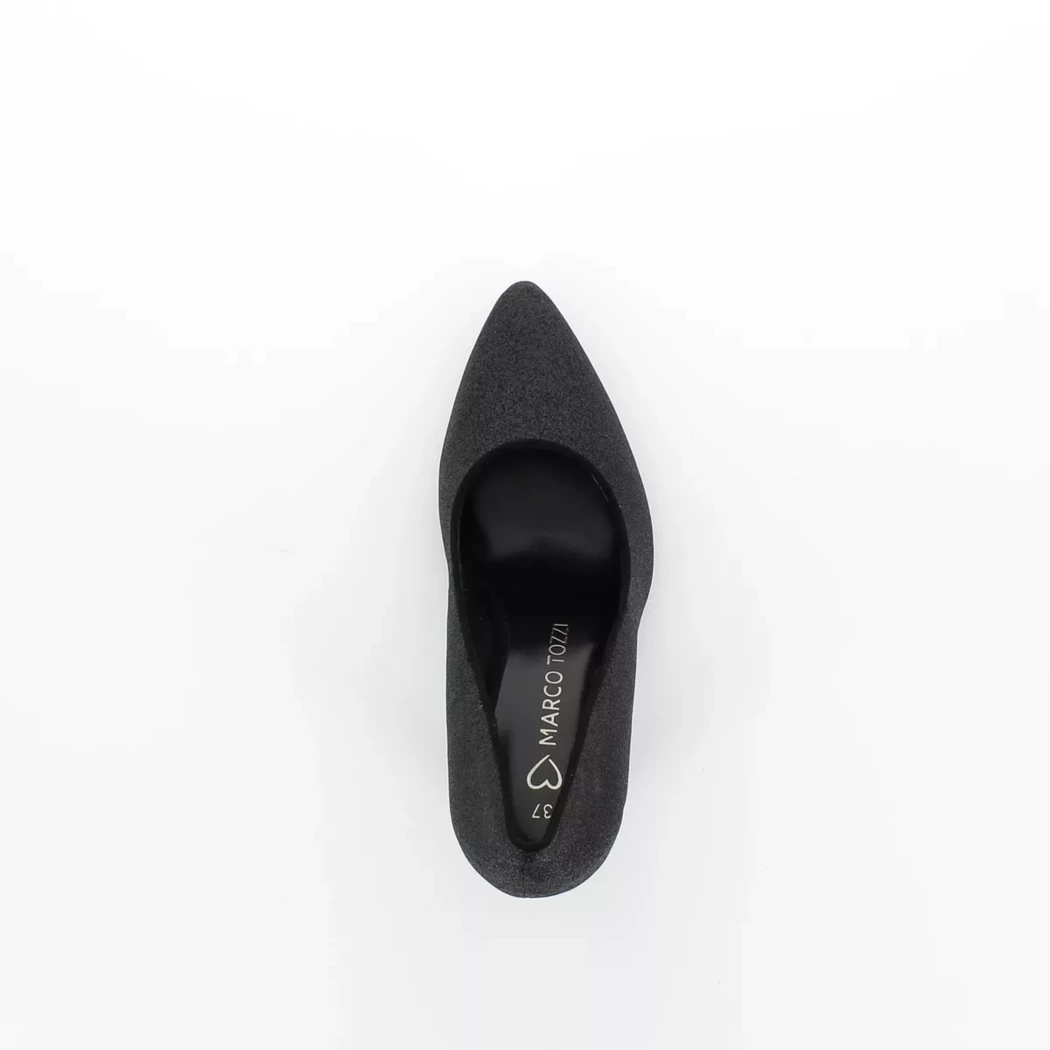 Image (6) de la chaussures Marco Tozzi - Escarpins Noir en Textile
