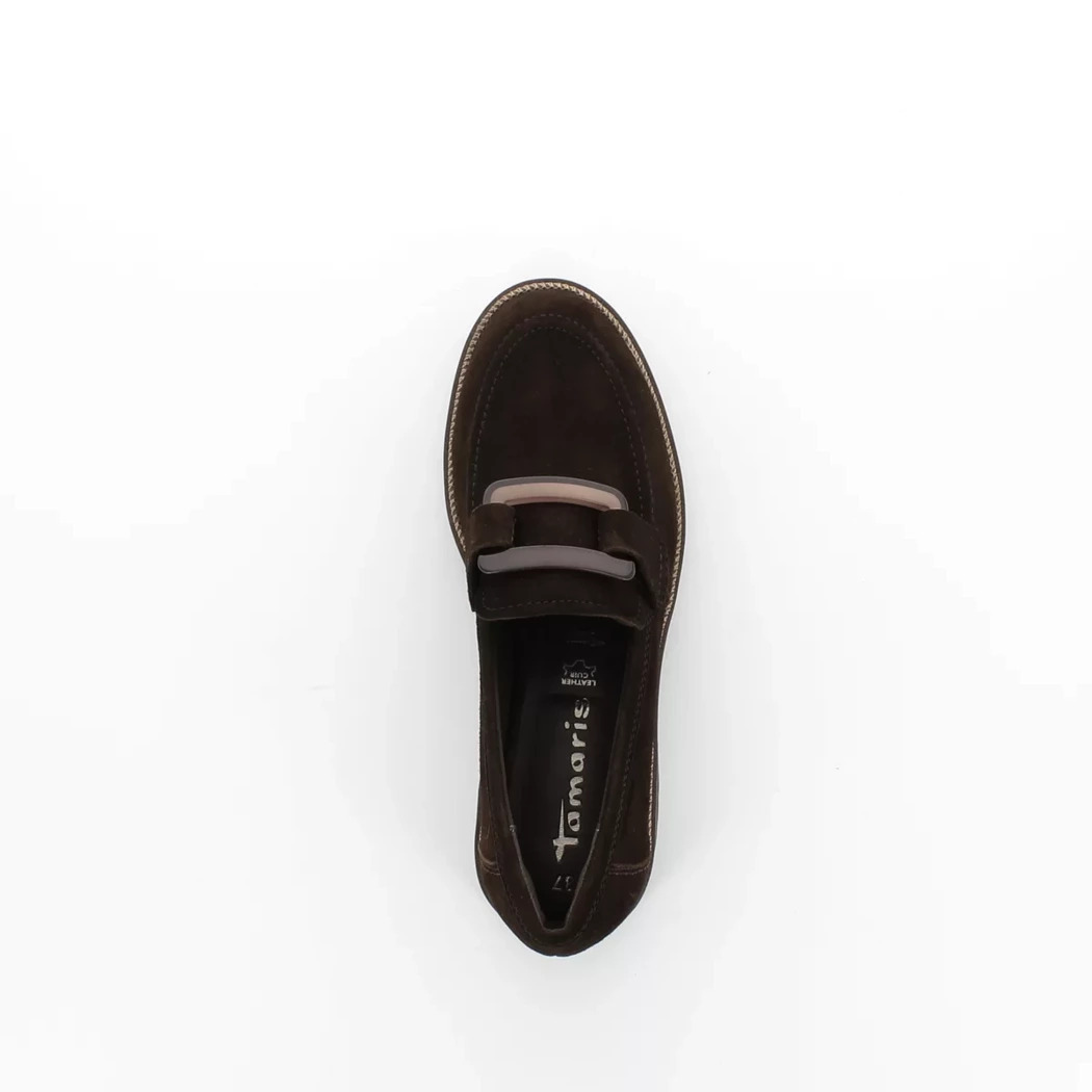 Image (6) de la chaussures Tamaris - Mocassins Marron en Cuir nubuck Image (6) de la chaussures Tamaris - Mocassins Marron en Cuir nubuck