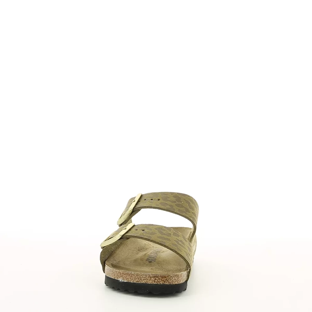 Image (5) de la chaussures Birkenstock - Mules et Sabots Vert en Cuir synthétique