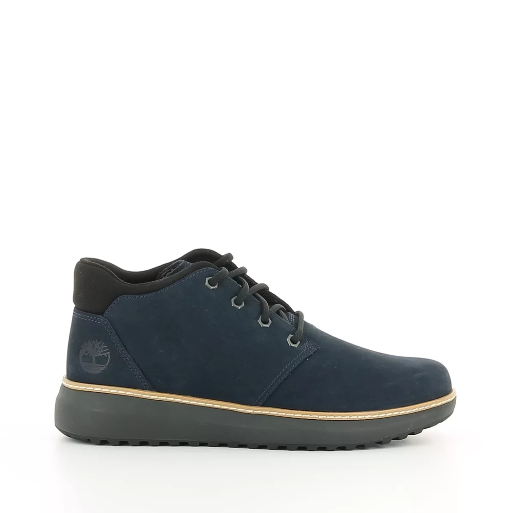 Image (2) de la chaussures Timberland - Bottines Bleu en Cuir nubuck