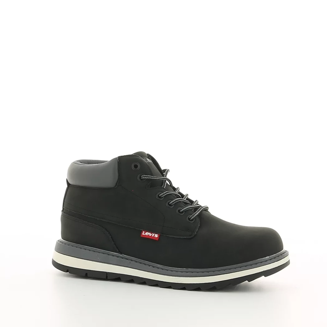 Image (1) de la chaussures Levi's - Bottines Noir en Cuir synthétique