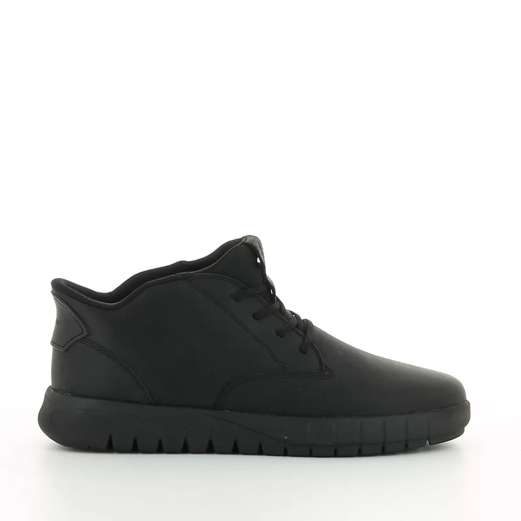 Image (2) de la chaussures Geox - Bottines Noir en Cuir nubuck
