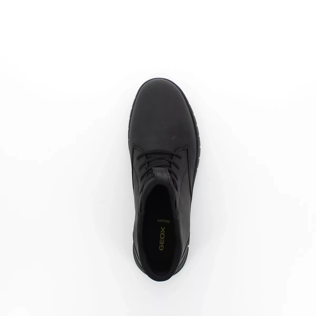 Image (6) de la chaussures Geox - Bottines Noir en Cuir nubuck