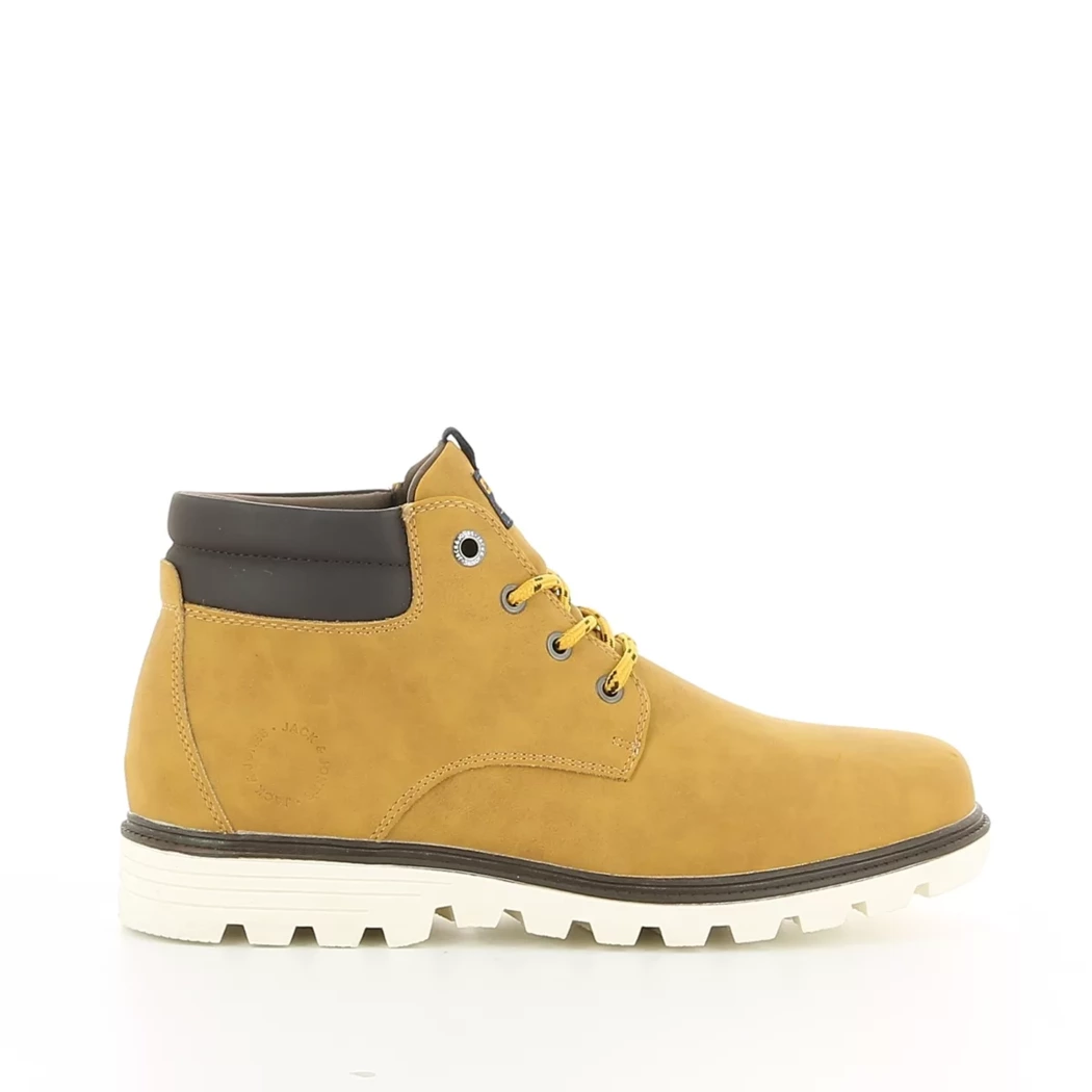 Image (2) de la chaussures Jack & Jones - Bottines Cuir naturel / Cognac en Cuir synthétique