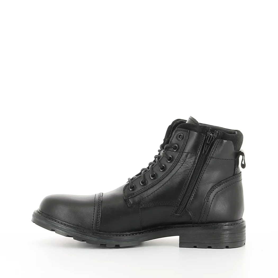 Image (4) de la chaussures Jack & Jones - Bottines Noir en Cuir Image (4) de la chaussures Jack & Jones - Bottines Noir en Cuir