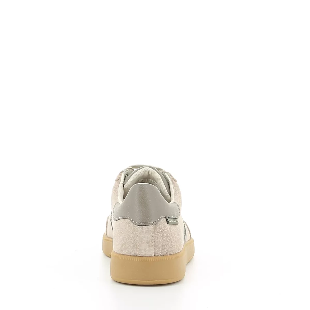 Image (3) de la chaussures Geox - Baskets Taupe en Cuir nubuck