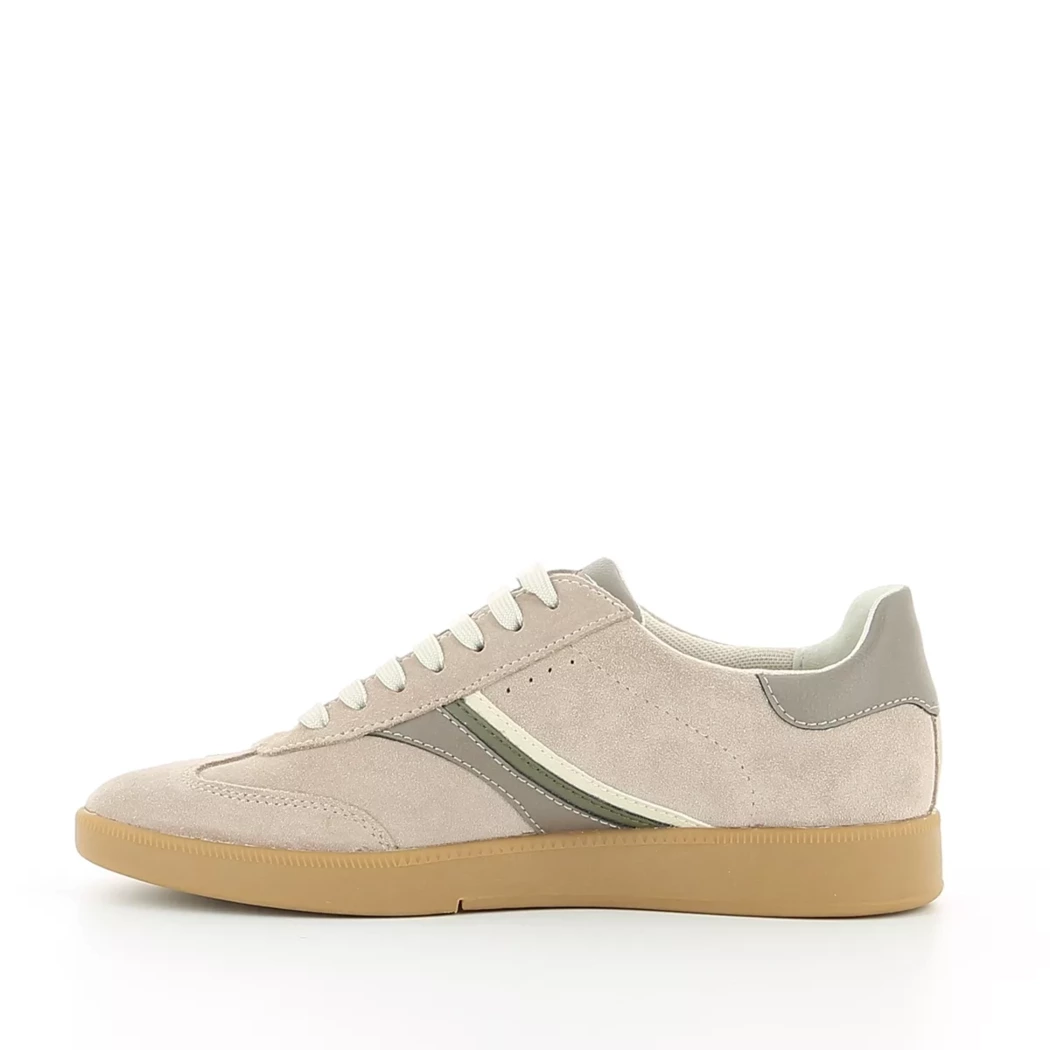 Image (4) de la chaussures Geox - Baskets Taupe en Cuir nubuck