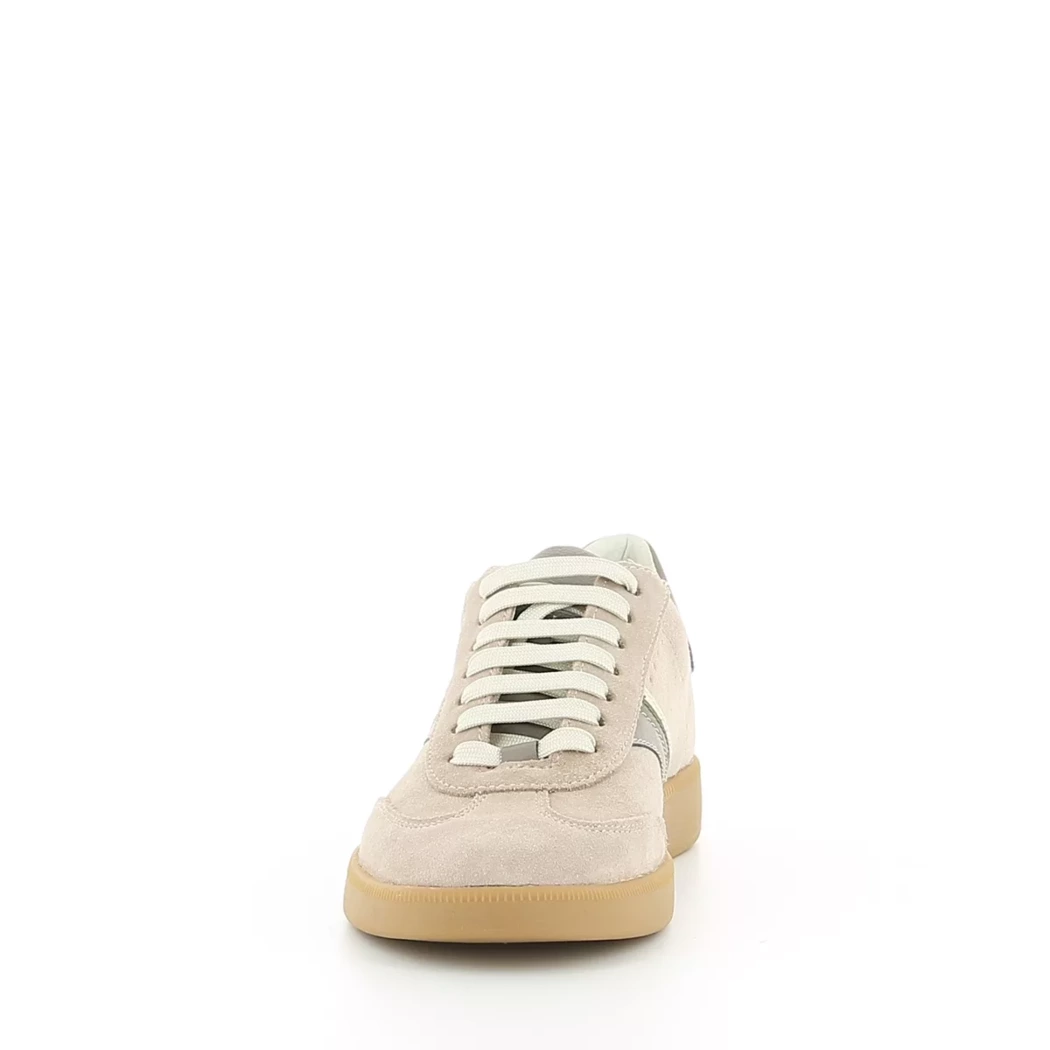Image (5) de la chaussures Geox - Baskets Taupe en Cuir nubuck