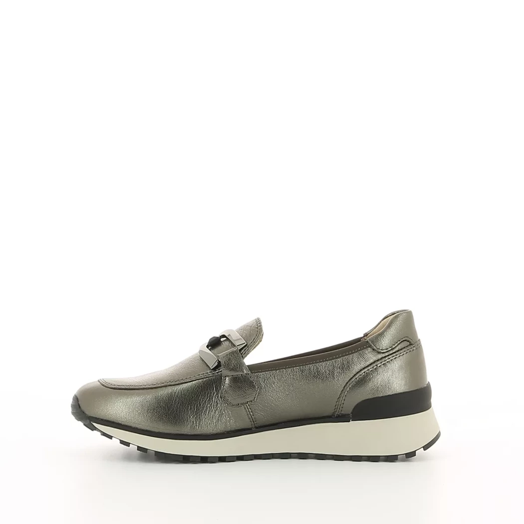 Image (4) de la chaussures Caprice - Mocassins Or / Bronze / Platine en Cuir