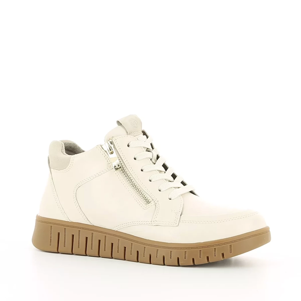 Image (1) de la chaussures Caprice - Bottines Beige en Cuir