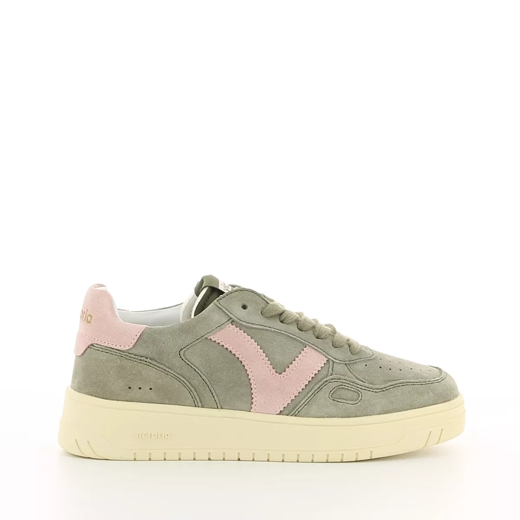 Image (2) de la chaussures Victoria - Baskets Vert en Cuir nubuck Image (2) de la chaussures Victoria - Baskets Vert en Cuir nubuck