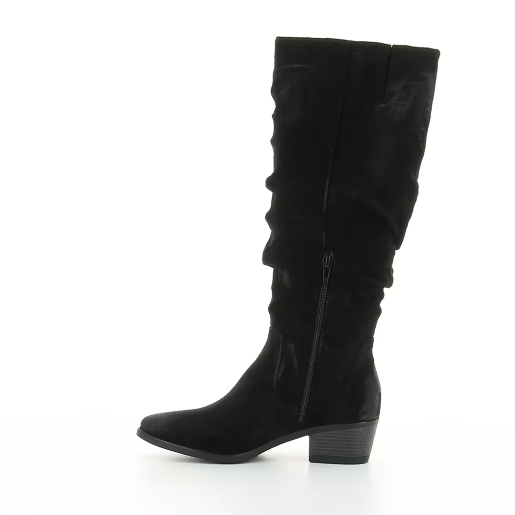 Image (4) de la chaussures Divina - Boots Noir en Cuir nubuck