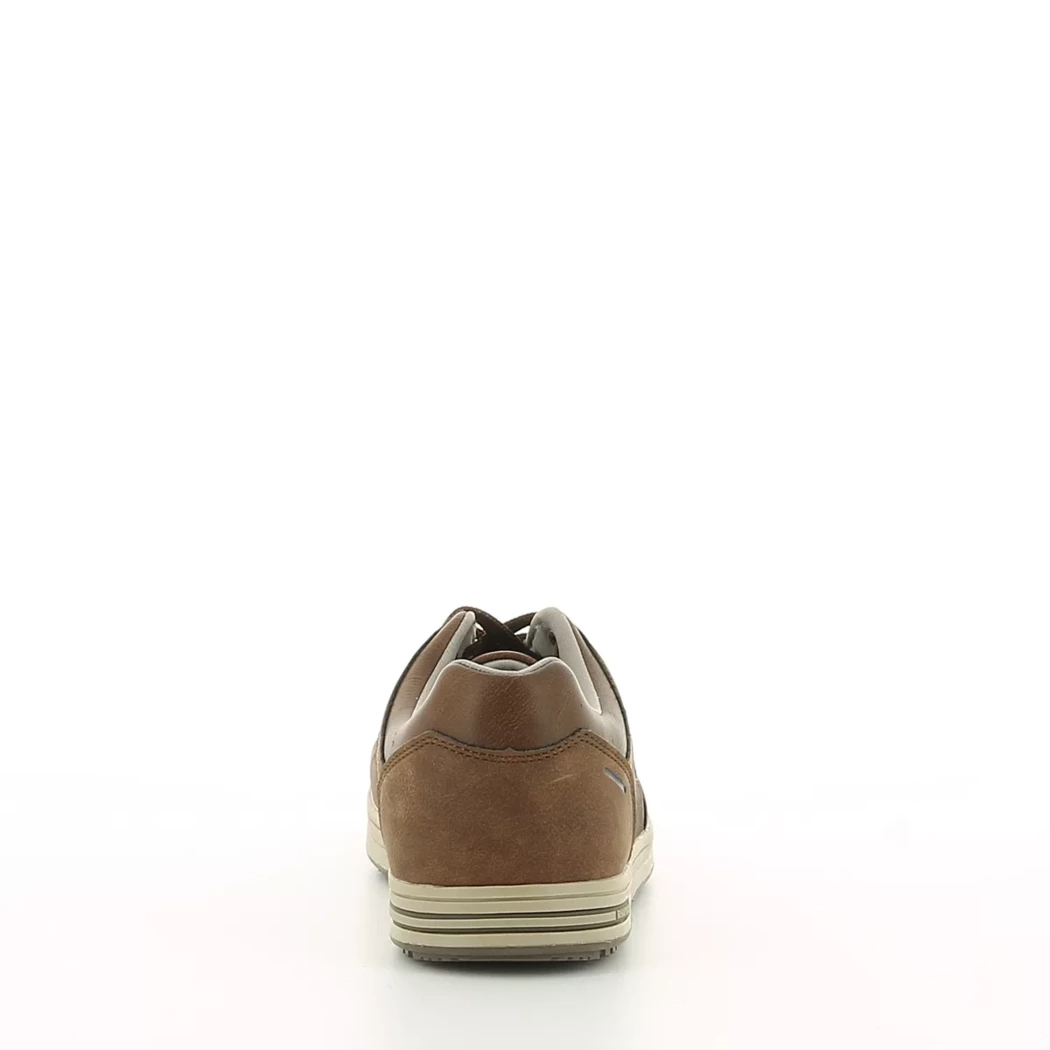 Image (3) de la chaussures Rhapsody - Baskets Cuir naturel / Cognac en Cuir synthétique