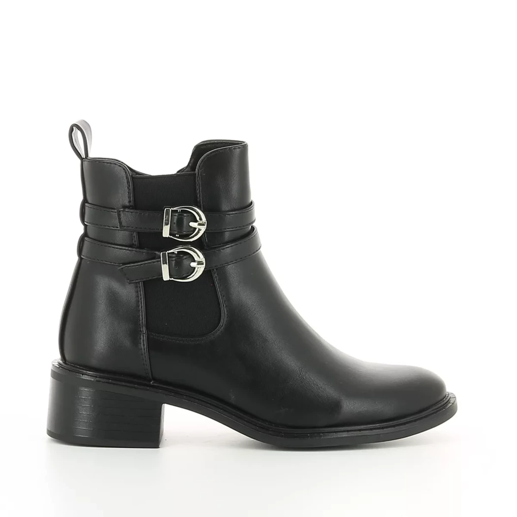Image (2) de la chaussures Smart Standard - Boots Noir en Cuir synthétique
