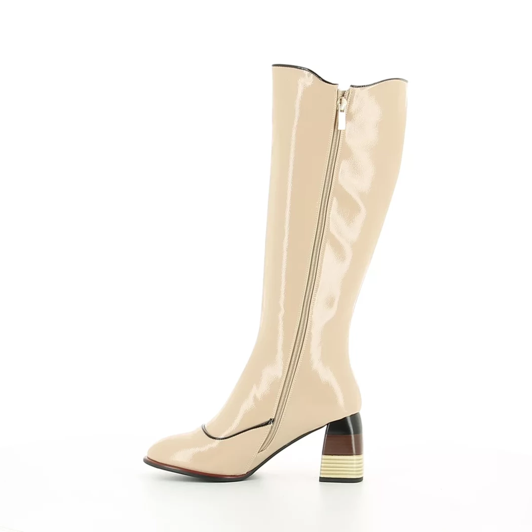 Image (4) de la chaussures Rock Away - Bottes Beige en Cuir synthétique Image (4) de la chaussures Rock Away - Bottes Beige en Cuir synthétique