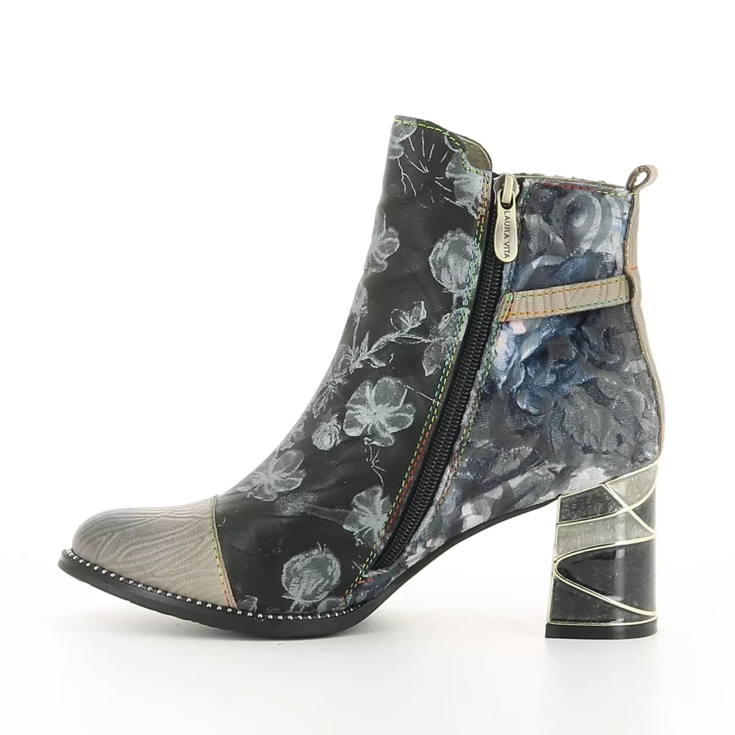 Image (4) de la chaussures Laura Vita - Boots Gris en Multi-Matières