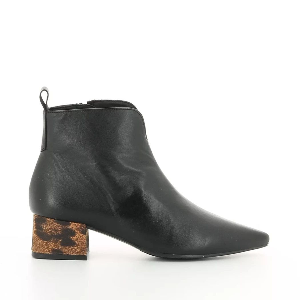 Image (2) de la chaussures Desiree - Boots Noir en Cuir