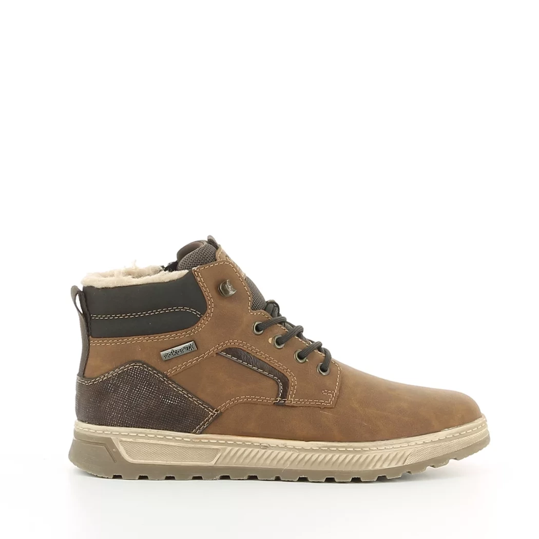 Image (2) de la chaussures Rieker - Bottines Cuir naturel / Cognac en Cuir synthétique