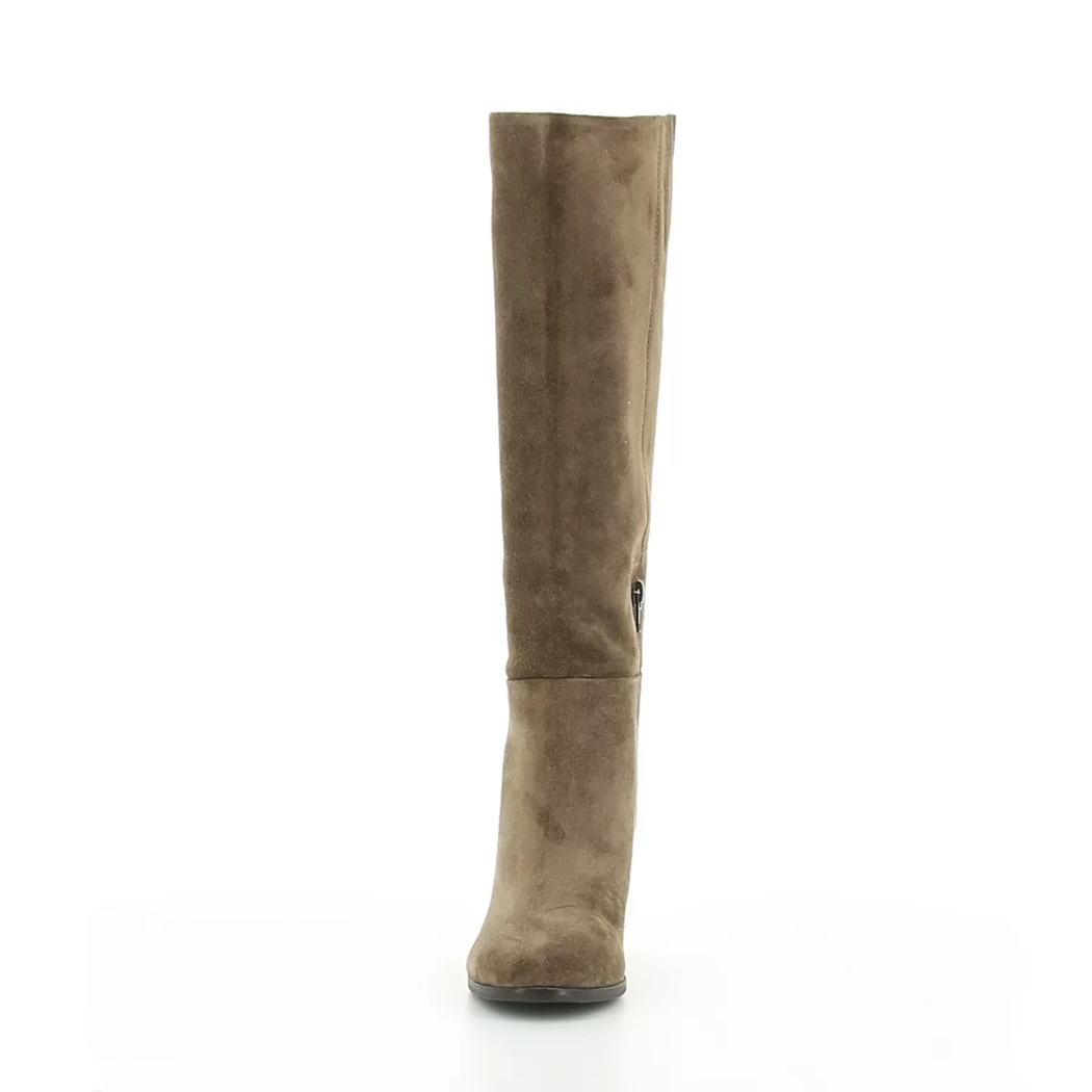 Image (5) de la chaussures Les Fees De Bengale - Bottes Taupe en Cuir nubuck