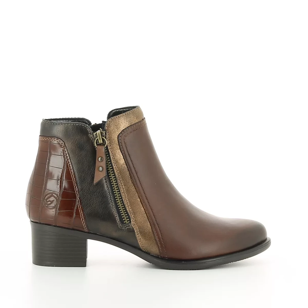 Image (2) de la chaussures Remonte - Boots Cuir naturel / Cognac en Cuir
